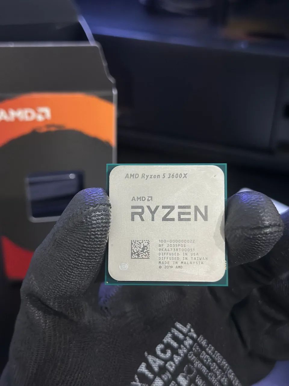 AMD Ryzen 5 3600X + Cooler Box Original - Peças de Hardware