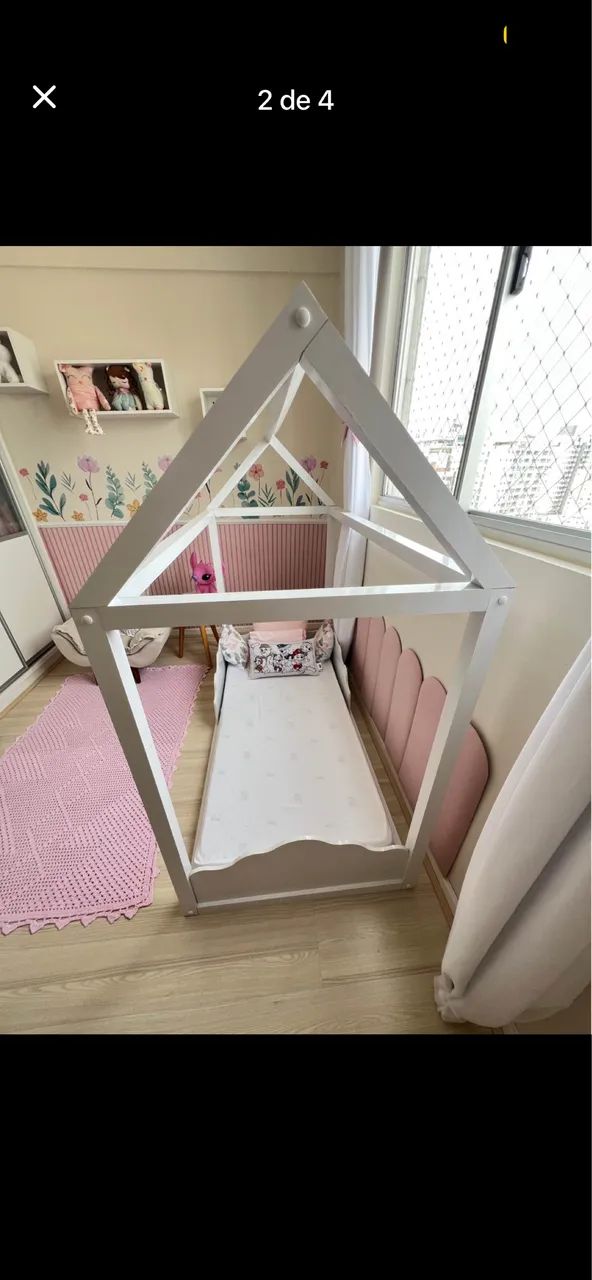 Cama montessoriana casinha  - Foto 4