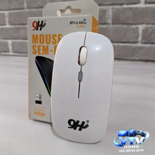Mouse Sem Fio Recarregável + Entrega Grátis - Foto 2
