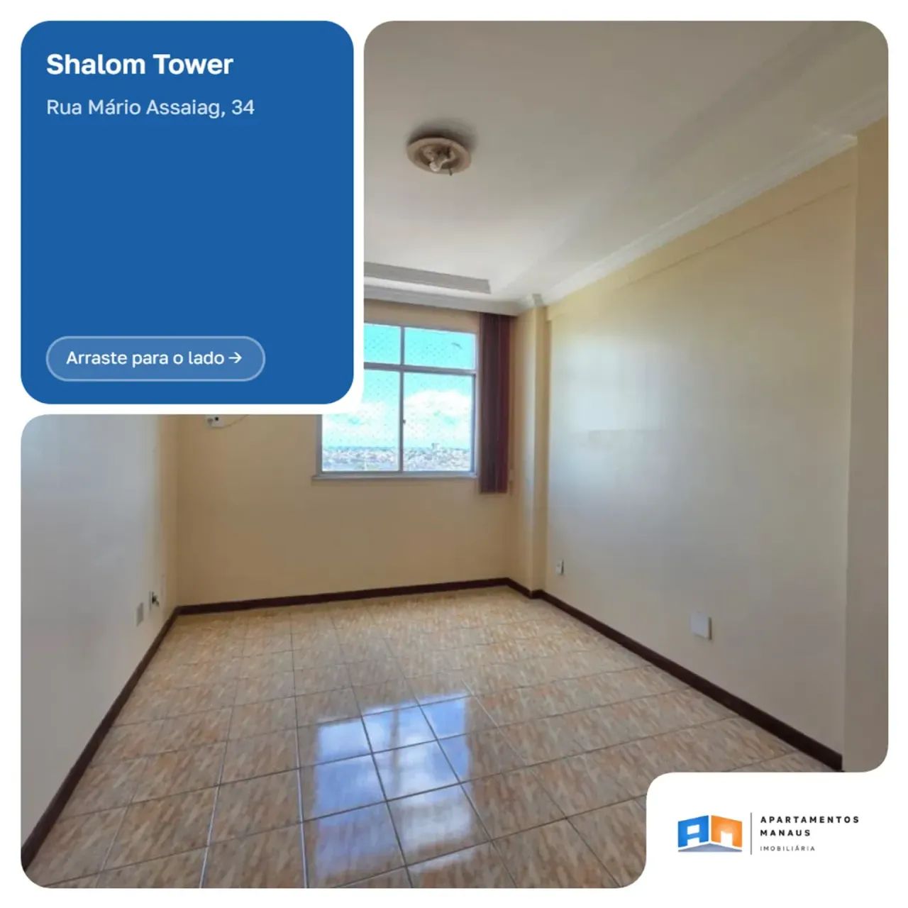 Shalom Tower - 3 Quartos(1 Suíte) - Compensa - Foto 5