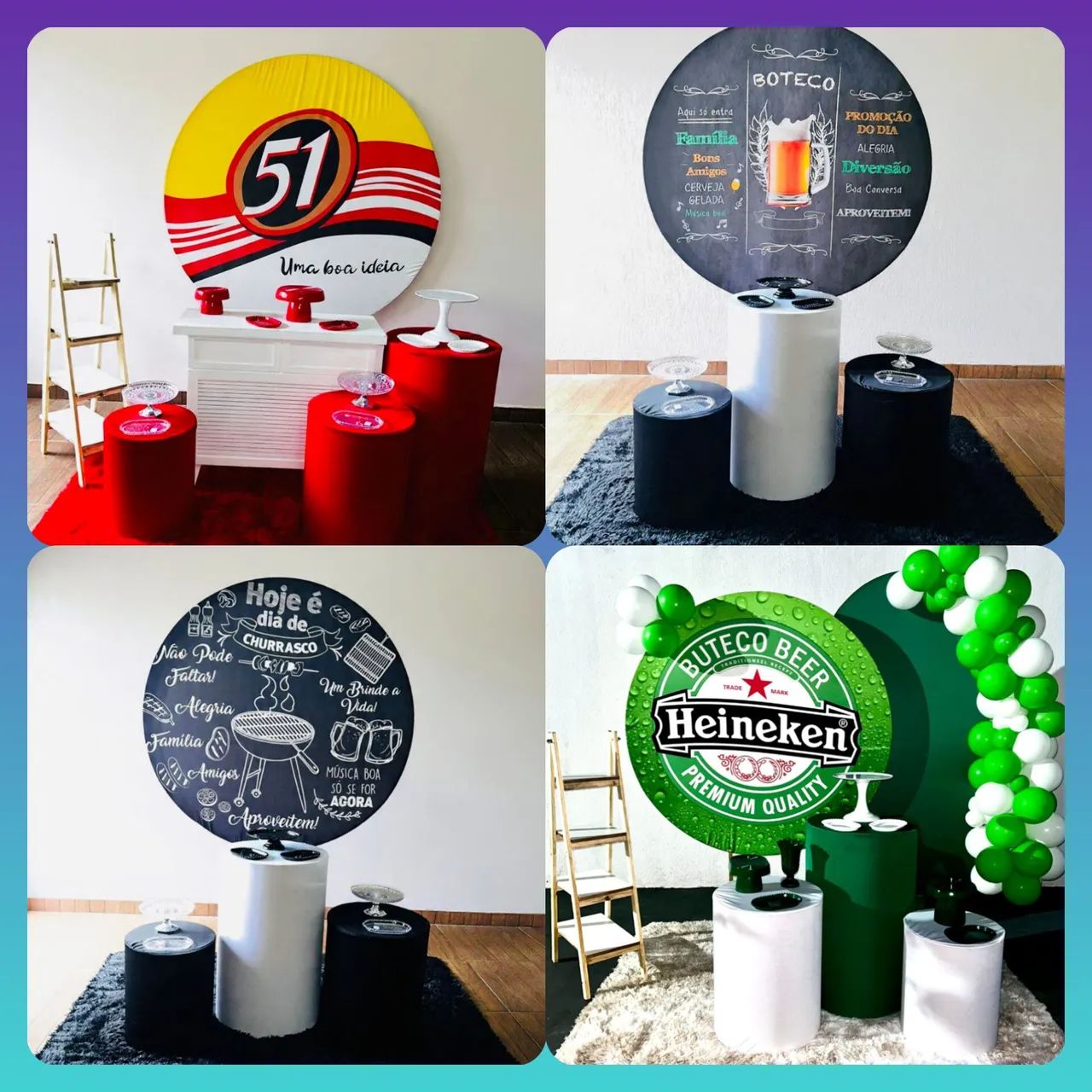 Locação de Pula-Pula, Mesas, Brinquedos e Decorações. - Foto 4