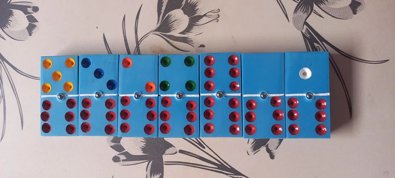 Dominó  pvc com pino, todos novos. - Foto 5