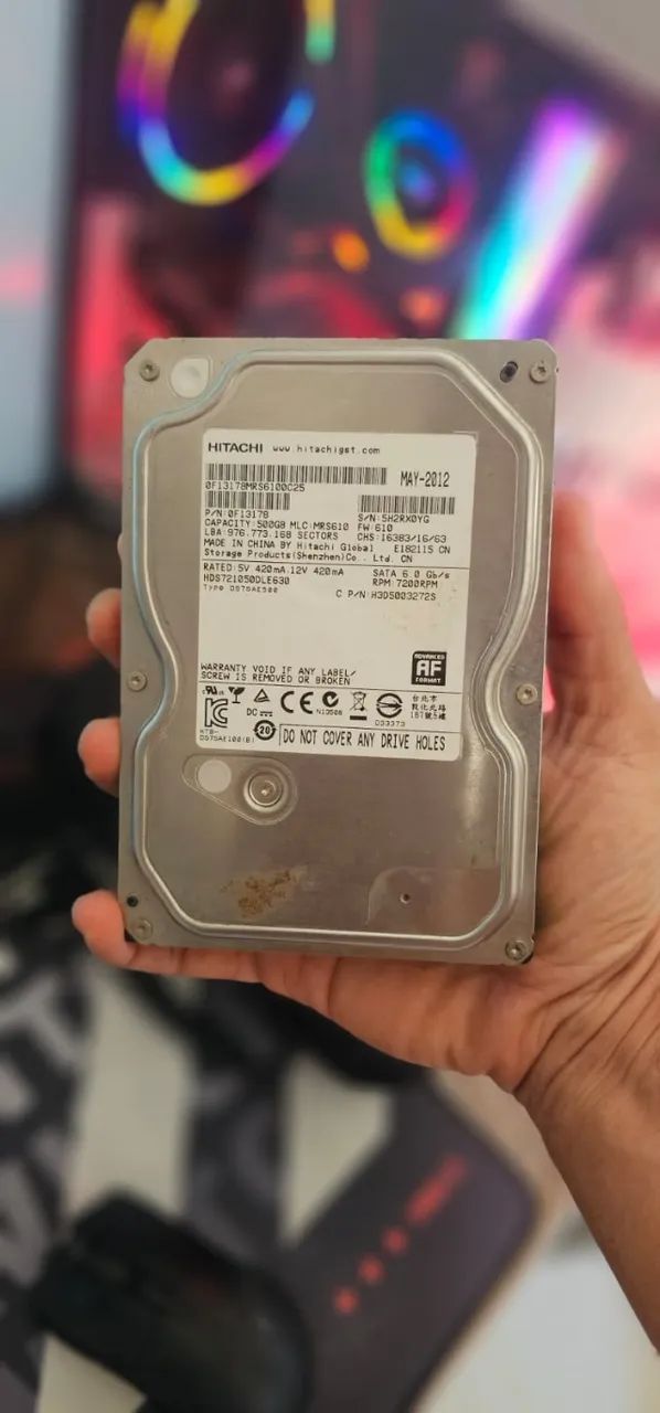 HD 3.5 polegadas 500GB