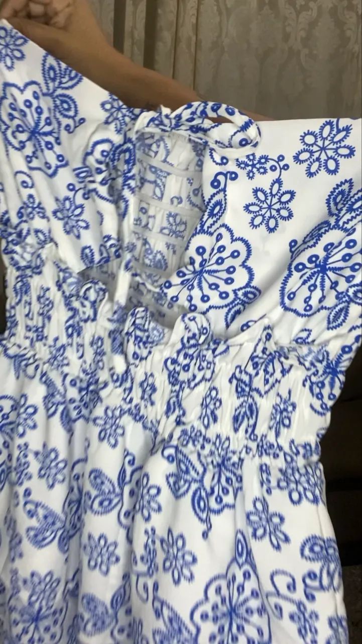 Vestido Rodado Azul - Foto 4