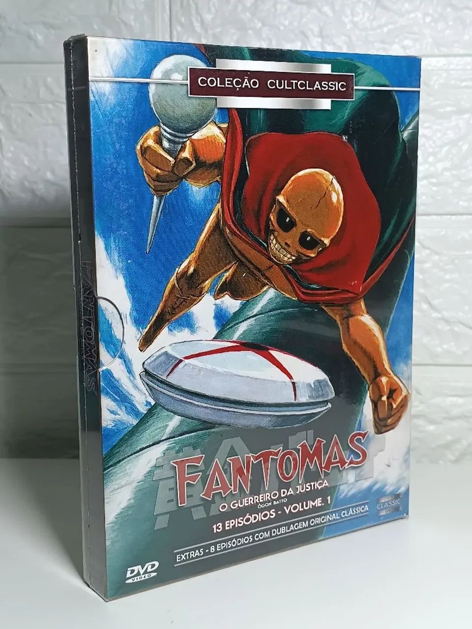Kit Dvds Fantomas Volumes 1 e 2. O. 4 dvd cada box