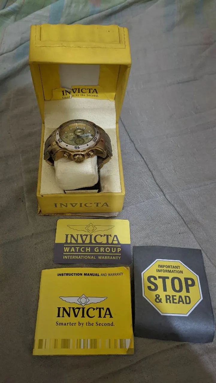 Vendo Relógio Invicta original com caixa e todos os documentos  - Foto 2