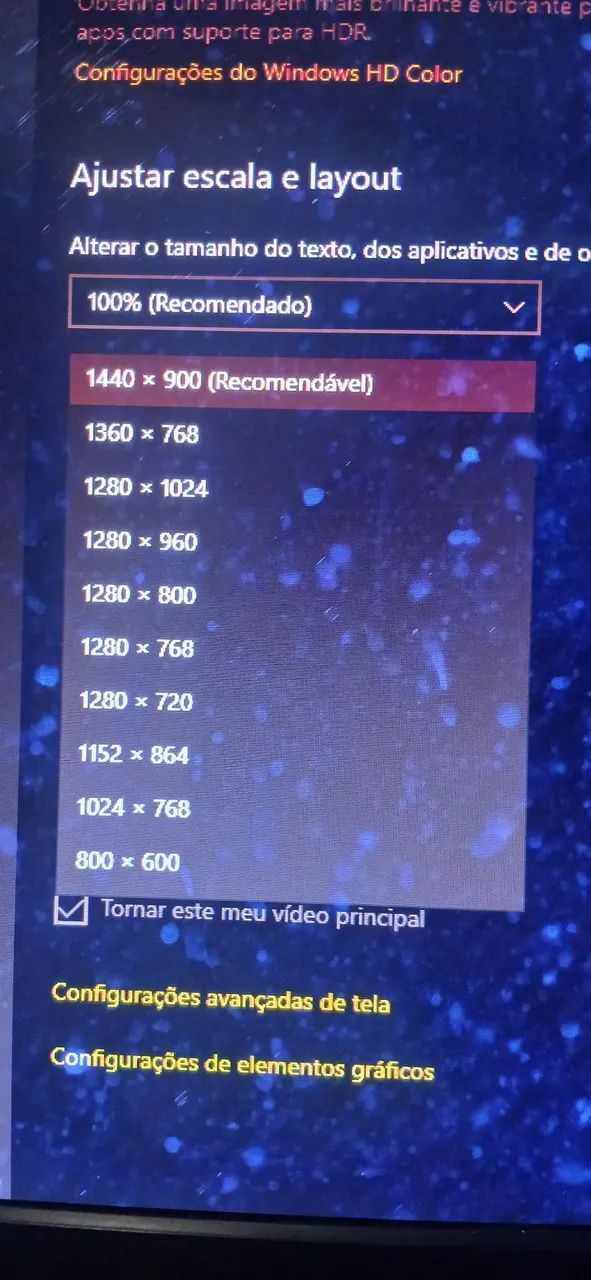 Monitor 75hz manchado (Troco em ssd) - Foto 4