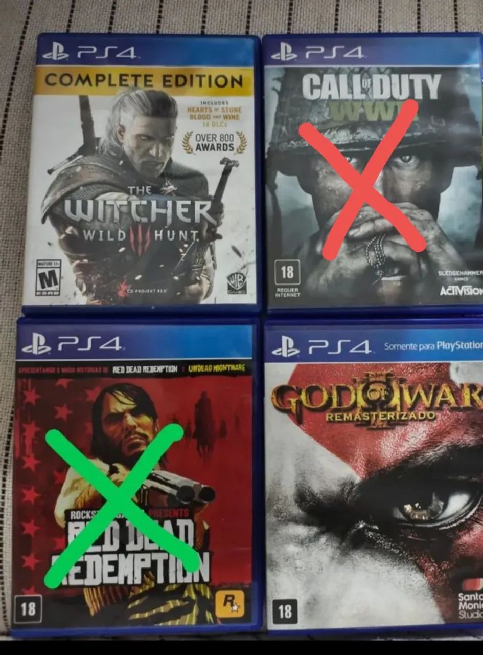 Jogos de PS4 