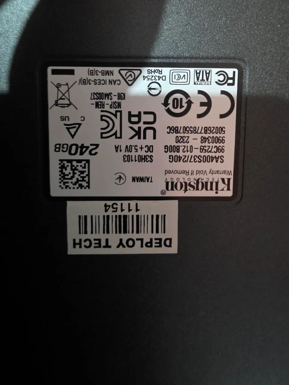 Ssd 240 gigas Kingston  - Foto 2