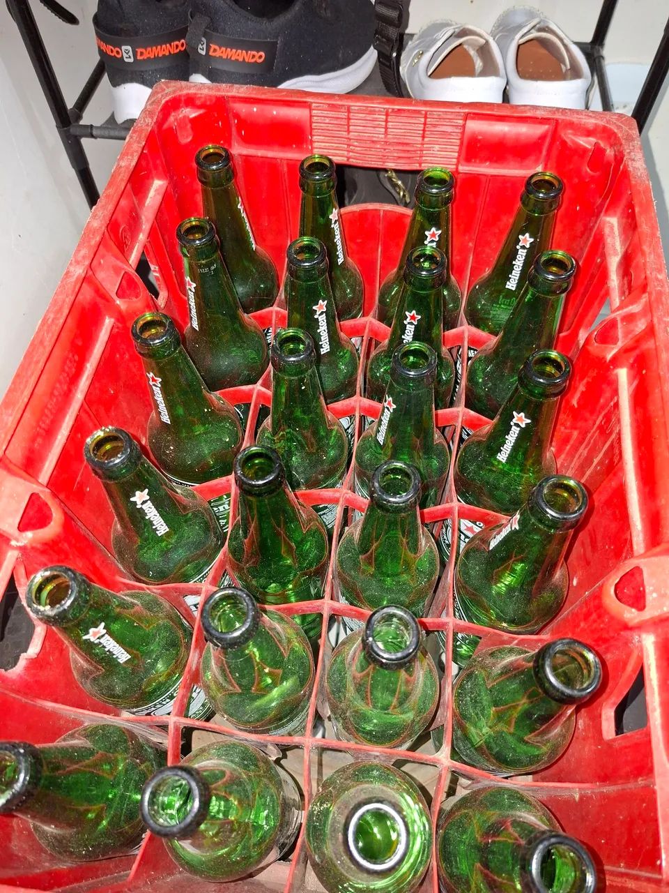 Vasilhame cerveja Heineken 