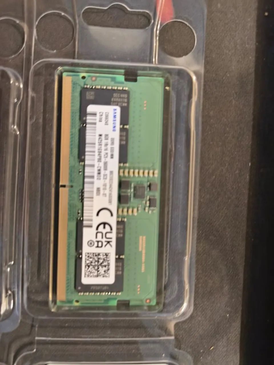 Memória DDR5 16GB (2x8) 5600MHZ para notebook sansung - Foto 3