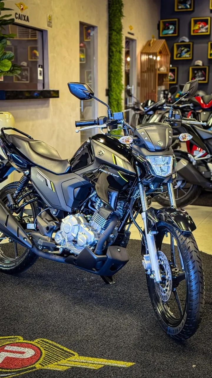YAMAHA FACTOR 150 PRETA 2026 - Foto 4