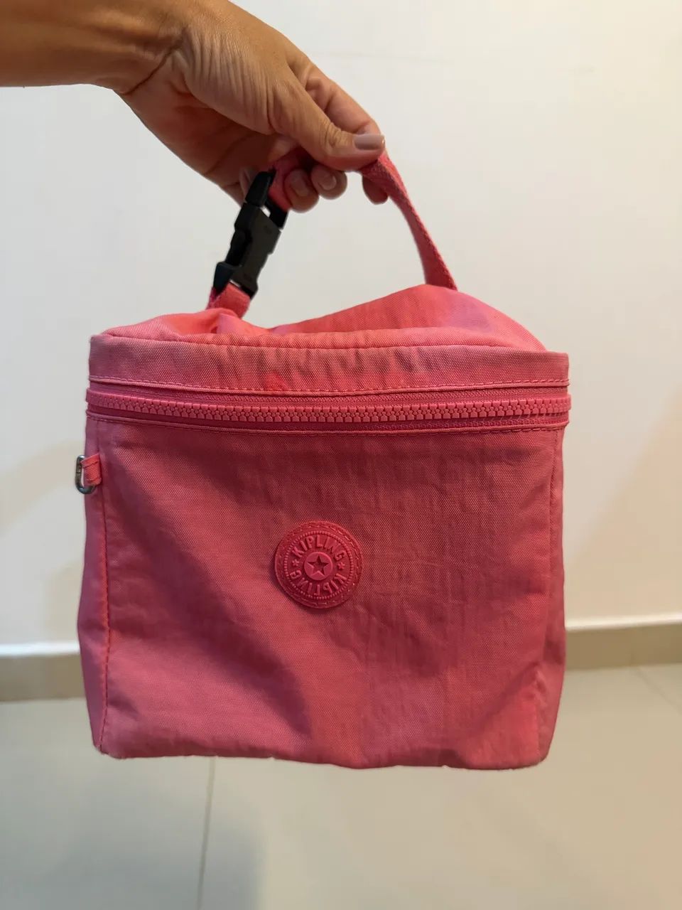Vende-se Mochila Kipling Original modelo New Zea cor pink  - Foto 3
