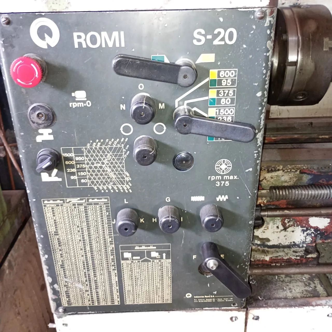 Torno mecânico ROMI  - Foto 4