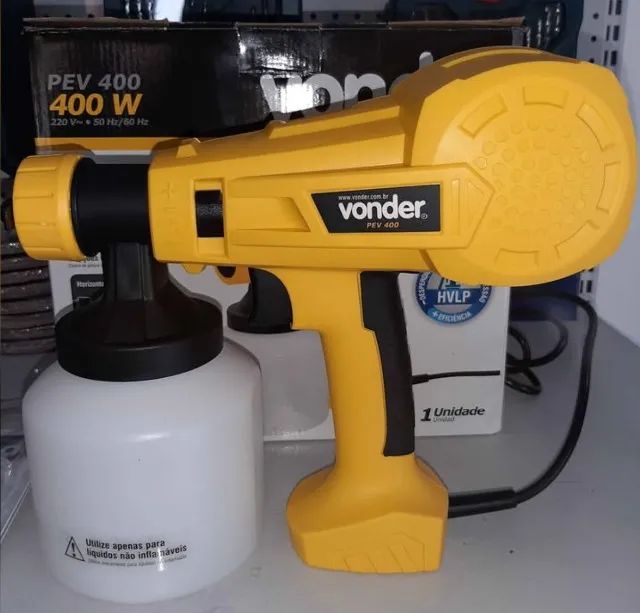 Pistola Elétrica Para Pintura Vonder 400w - 220V - Foto 3