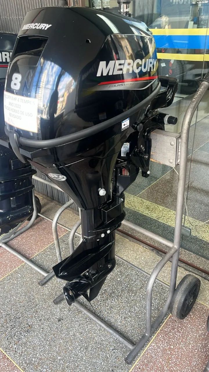 MOTOR DE POPA MERCURY 8 HP 4 TEMPOS  - Foto 5