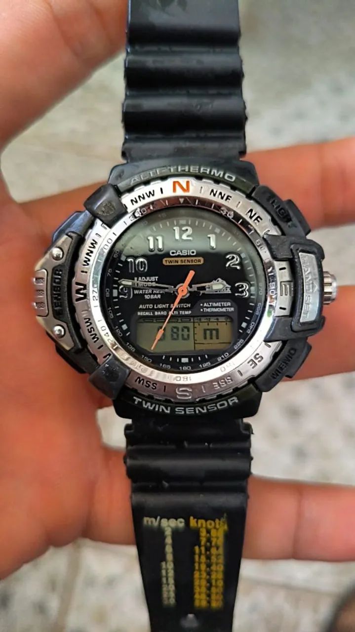 Relógio Casio Pro Trek Prt-71 Japan - Foto 4