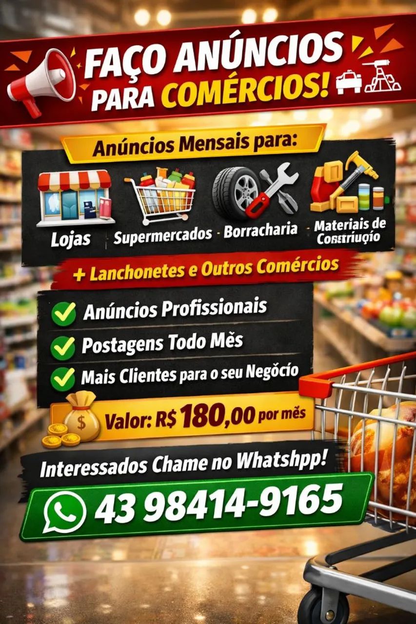 Faço anuncio e público 