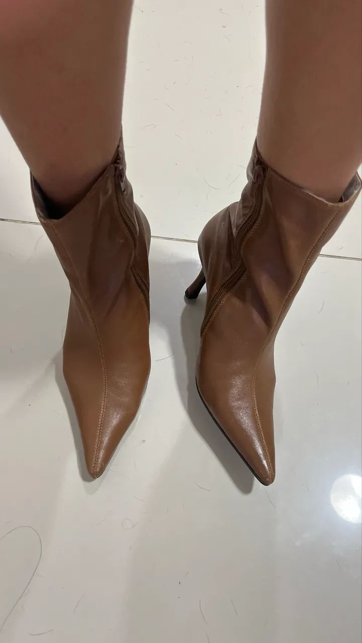 Bota de couro Arezzo  - Foto 3
