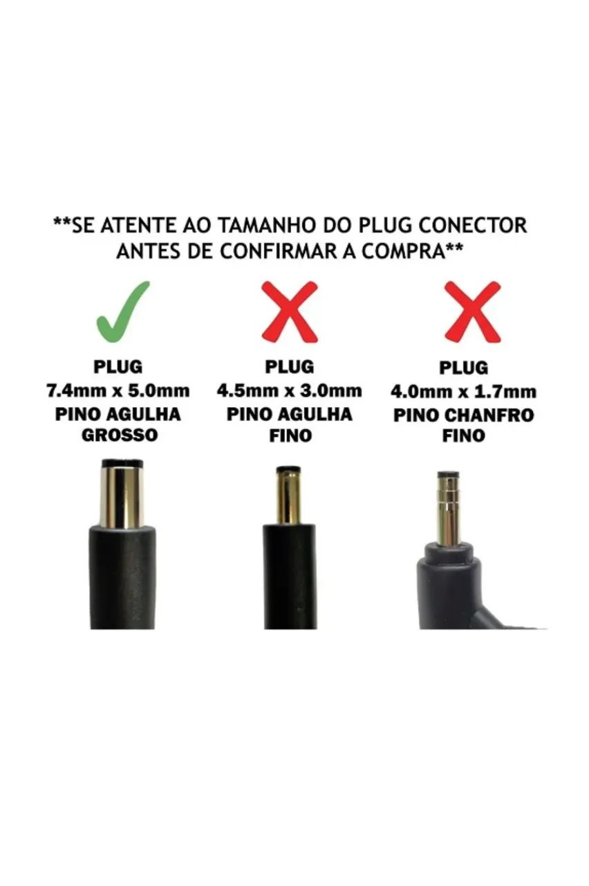 FONTE PARA NOTEBOOK DELL PA10 19,5V 4,62A MAIS MANIA MM 393 - Foto 2