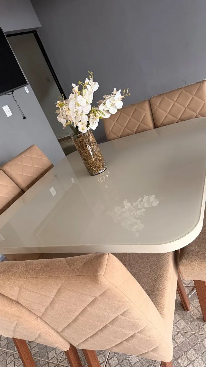 Mesa De Jantar 8 lugares 