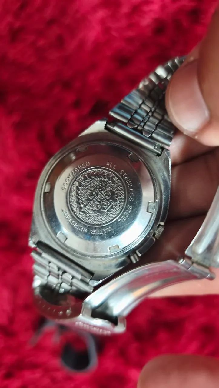 Relógio Orient Automático Vintage Prata - Foto 5