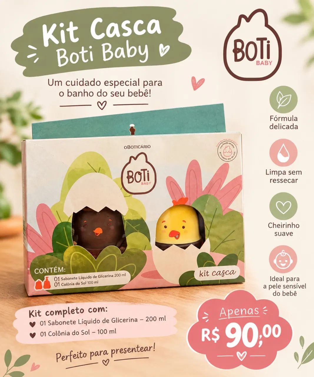 Kit boti baby 