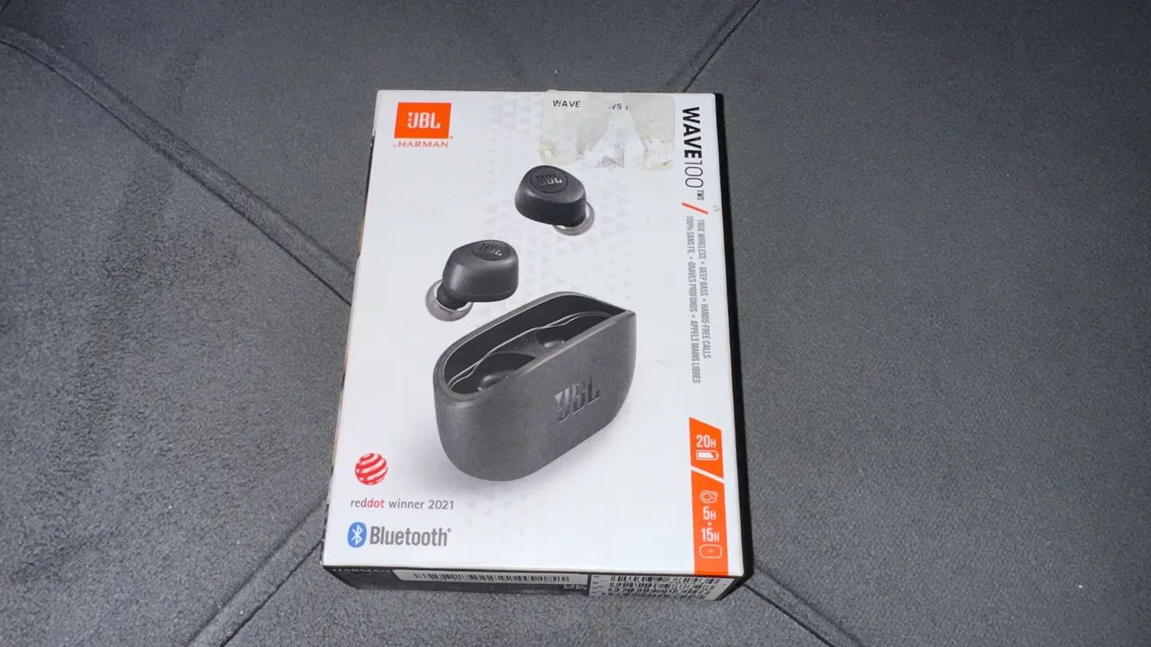 Fone de ouvido Bluetooth JBL Wave 100TWS completo - Foto 2
