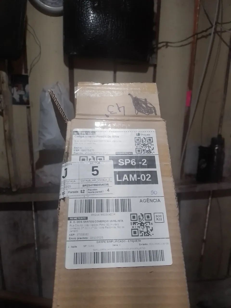 Película de tv nova .nunca foi usado  - Foto 2