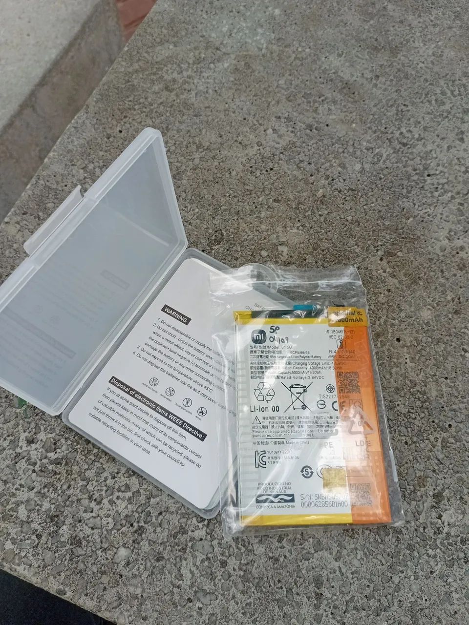 Bateria modelo BN5Q para Redmi 13C, Poco C65, Poco M6 e Redmi 13R - Foto 4