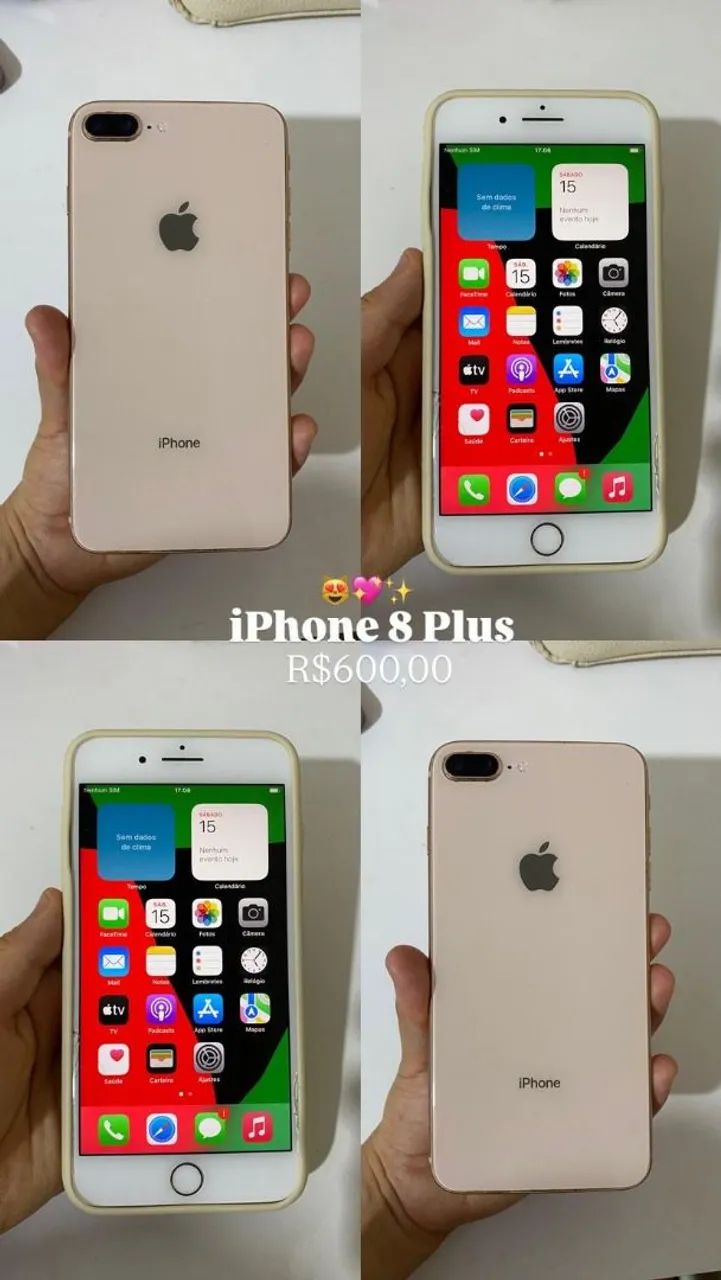 Iphone 8 plus rose