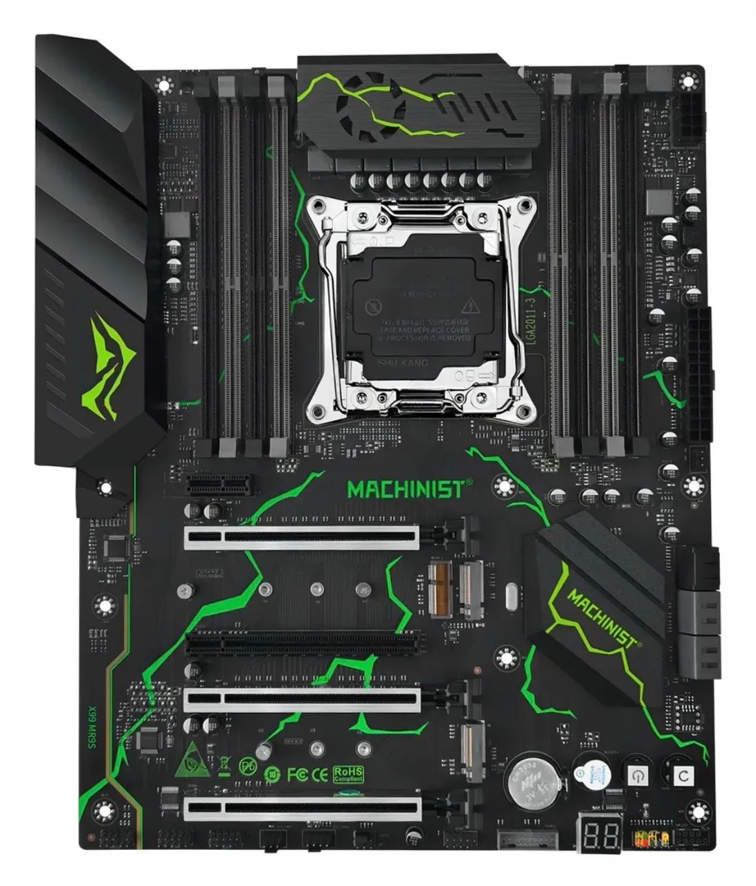 Placa Mãe X99 mr9a + xenon e5-2630 v4 - Foto 2