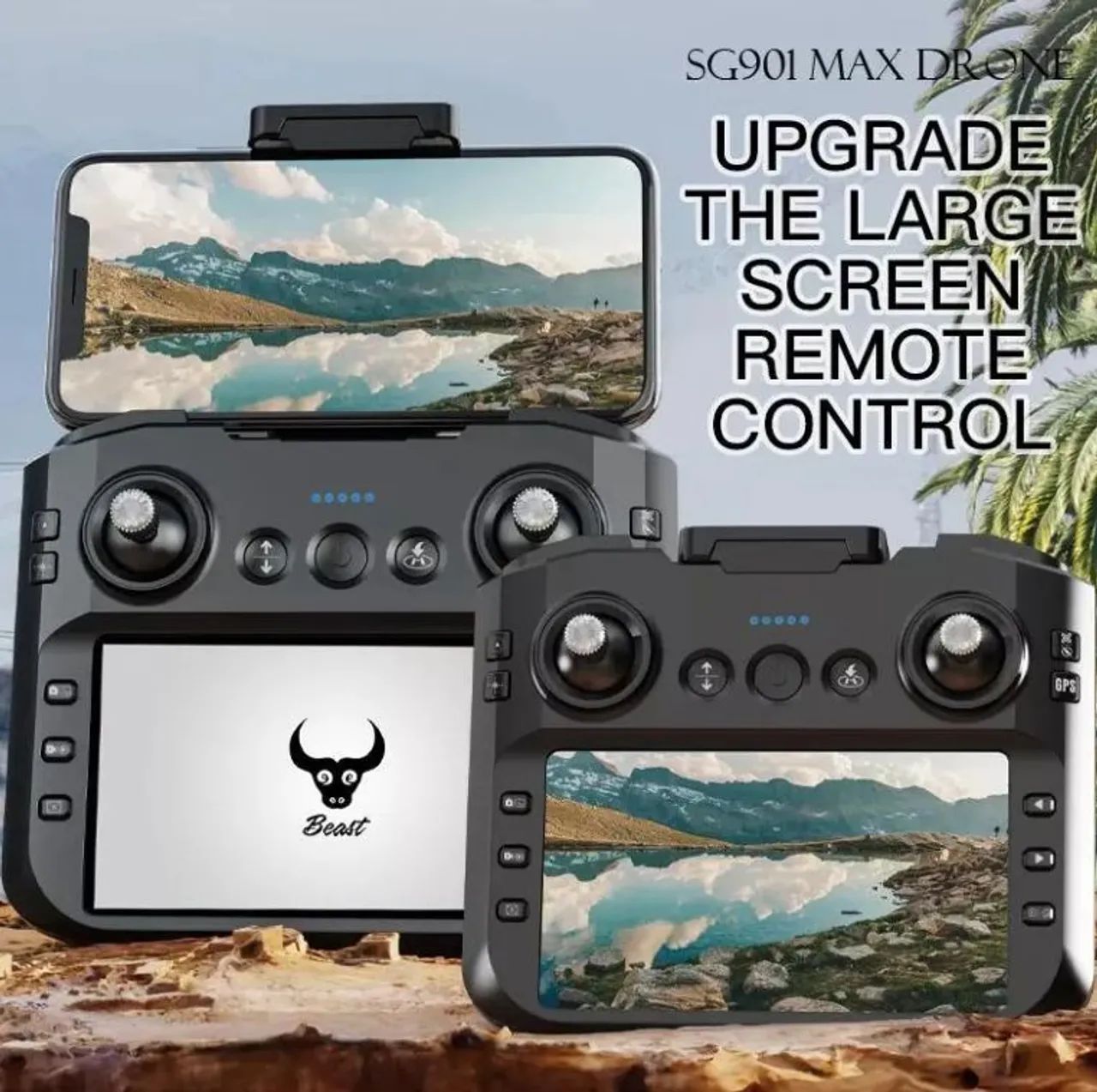 Drone SG 901 Max GPS câmera móvel  - Foto 5