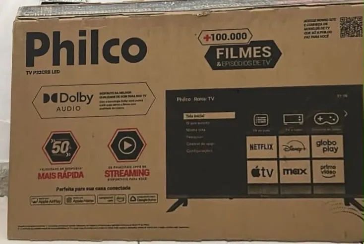 Smart tv LACRADO 32 polegadas - aceito cartão 