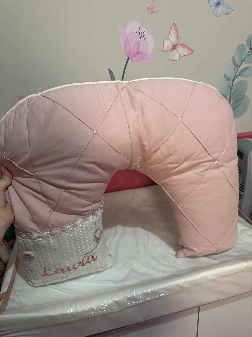 Kit berço + almofada amamentação  - Foto 3