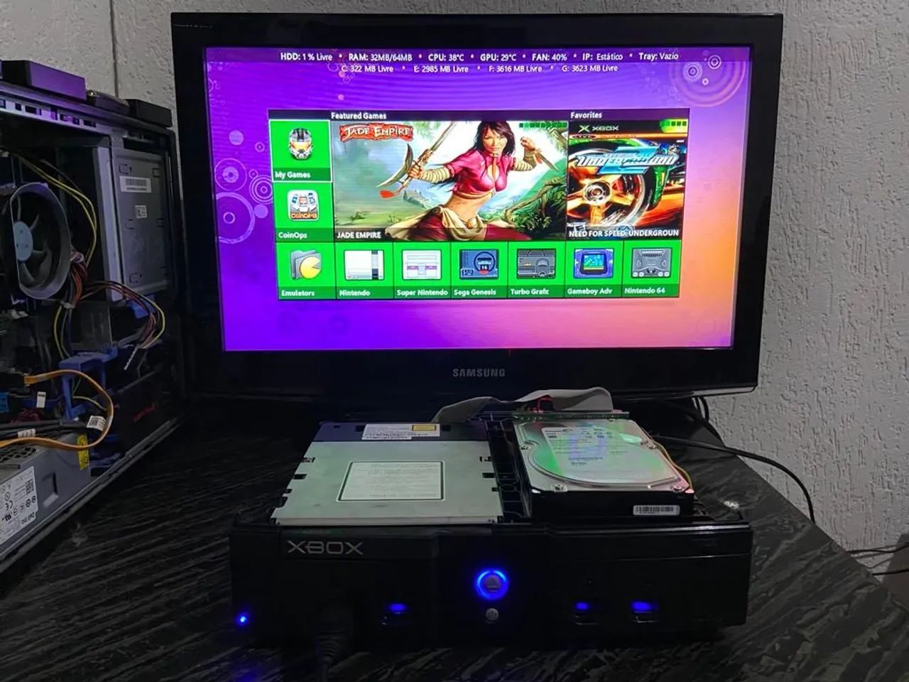 Adaptador SATA para Xbox Clássico - Foto 4