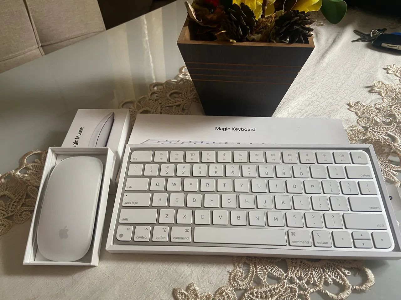 Vendo kit original Apple Magic Keyboard + Magic Mouse