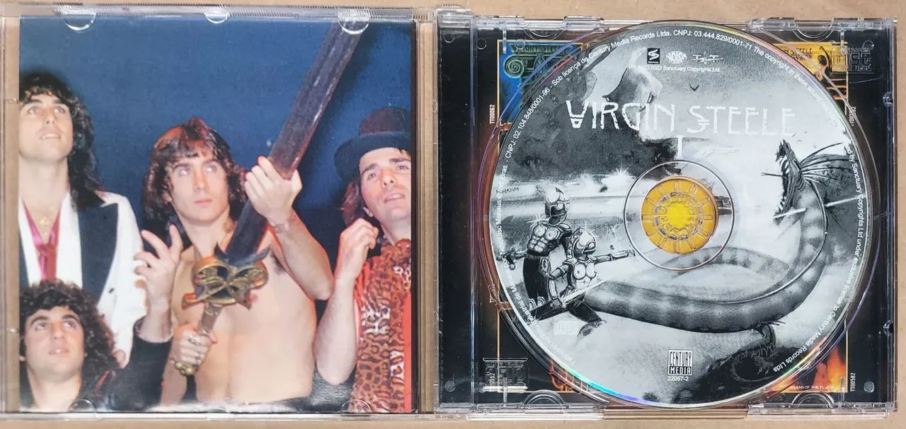 Cd Virgin Steele - Virgin Steele (1º Álbum) - Foto 3