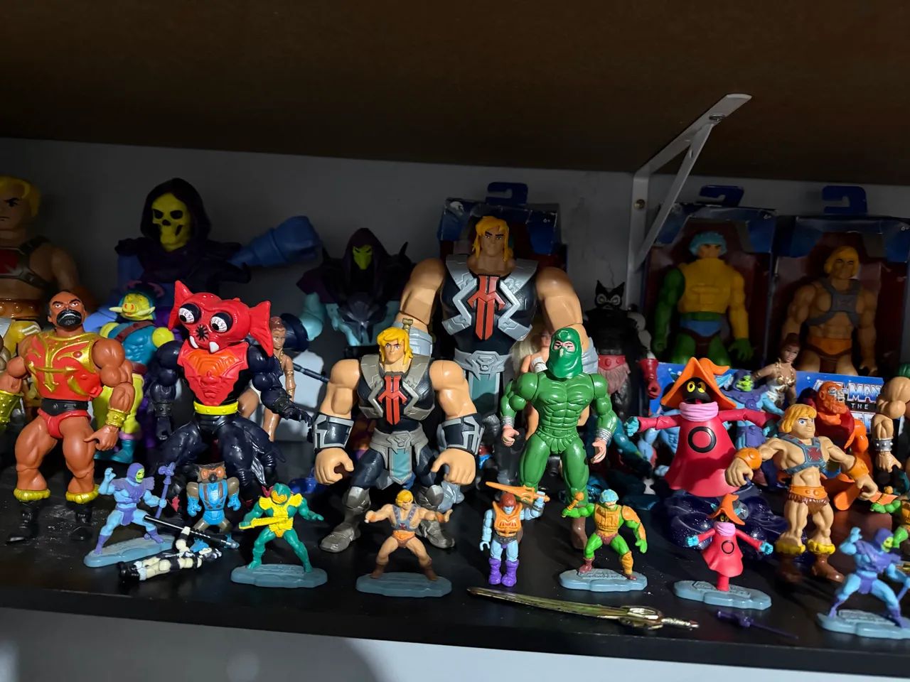 Lote bonecos he man antigos e novos - Foto 3