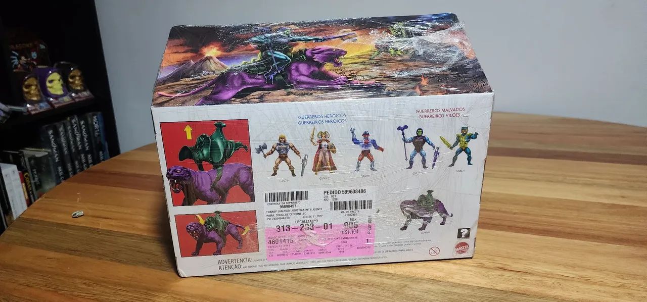 boneco Panthor he-man gato guerreiro do mal - Foto 3
