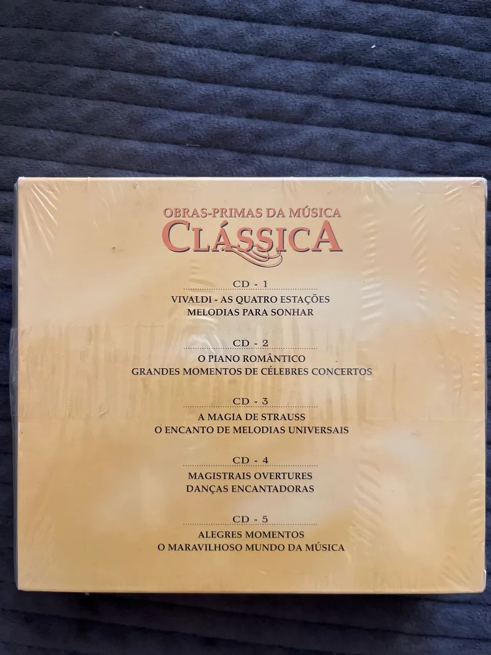 Opção 1: Box 5 CDs Obras-Primas da Música Clássica - Reader's Digest (LACRADO) - Foto 2