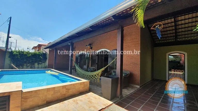 Piscina, Lareira, bilhar, área gourmet, Wi-Fi, 4dorm,  200mts Mar - Foto 2