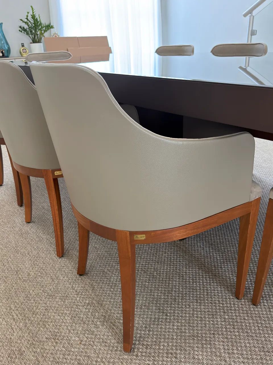 Mesa jantar com cadeiras  - Foto 4
