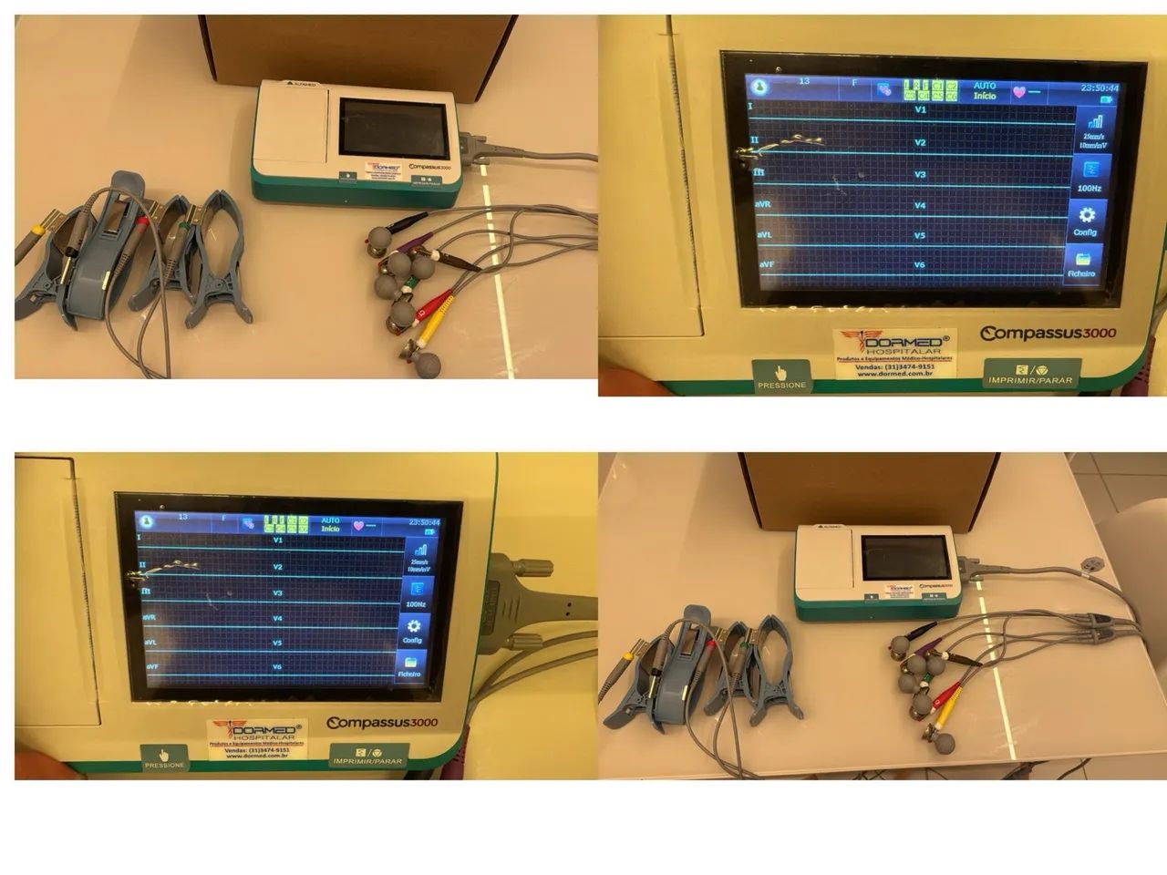 Eletrocardiografo novo na caixa! Alfamed Compassus 3000 - Foto 5