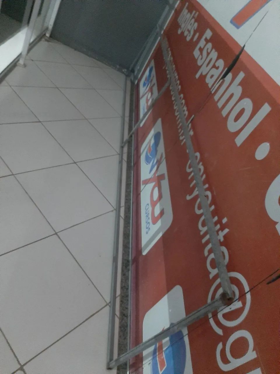 Armação de ferro para banner e publicidade  - Foto 2