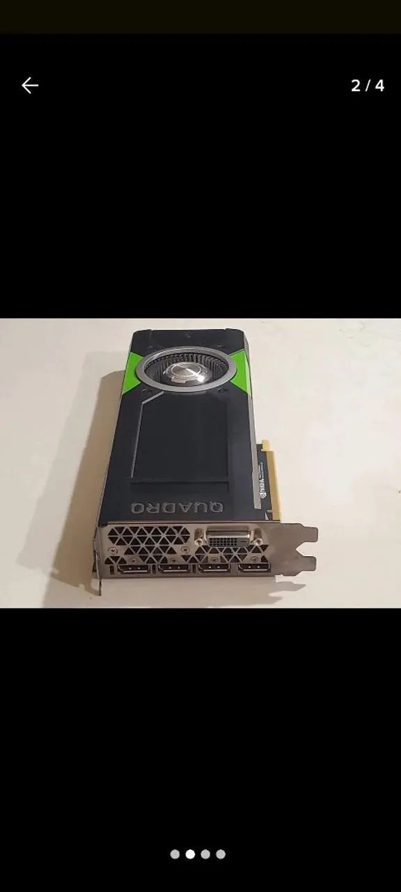 Placa de vídeo Nvidia Quadro P6000 - Foto 4