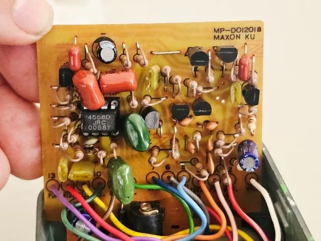 Pedal Ibanez TS9 Tube Screamer Reissue Anos 90 Maxon JRC4558D