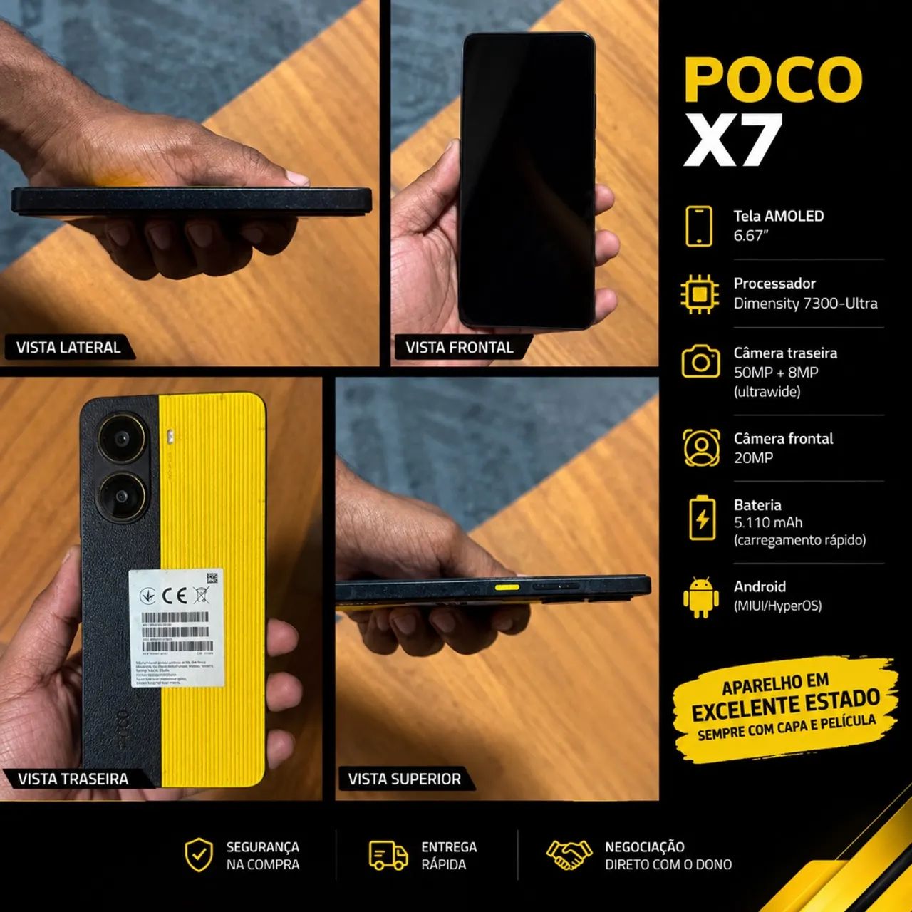 Poco x7 pro - 512GB - Foto 5