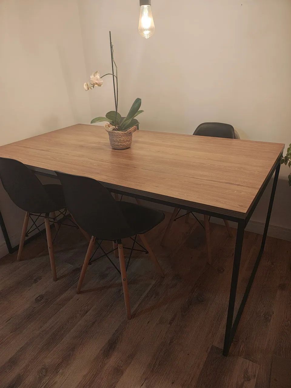 Mesa De Jantar Estilo Industrial, retangular - Foto 5