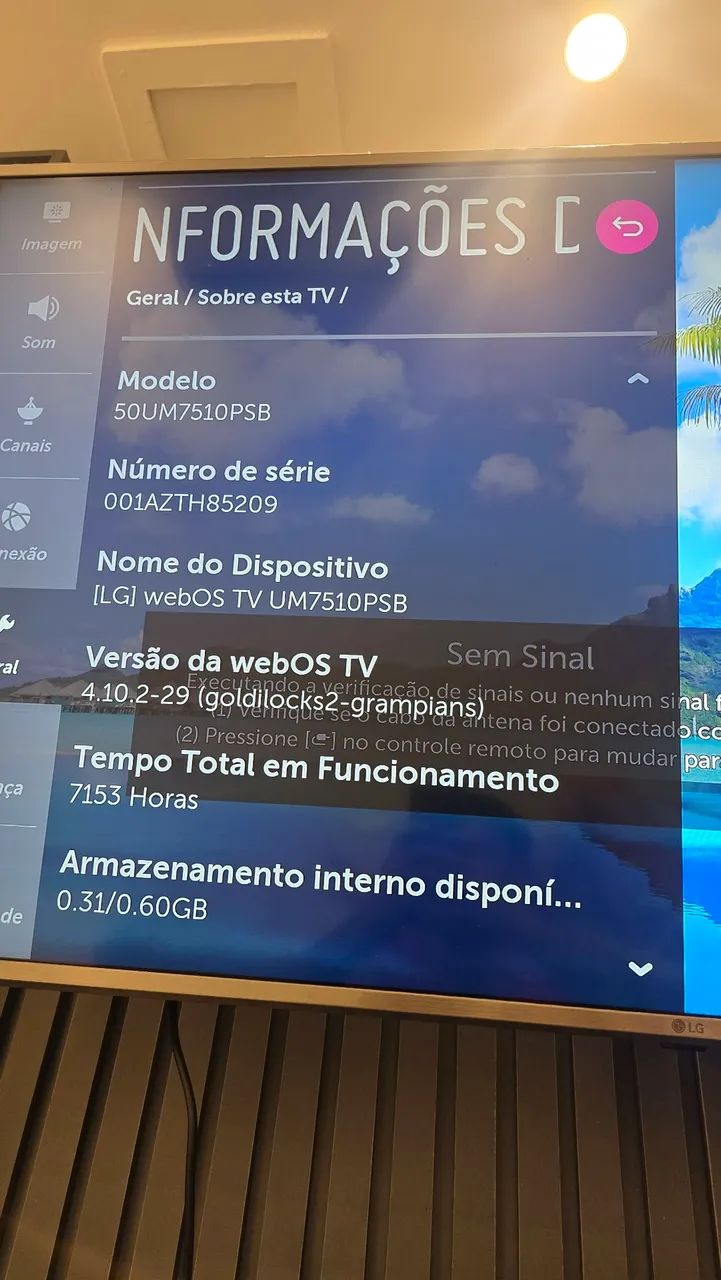 TV LG 50 Polegadas  - Foto 3